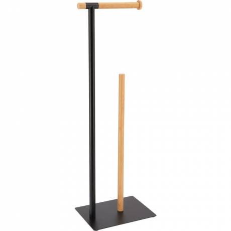 TENDANCE držač toalet papira samostojeći 69,5X22X16CM METAL CRNA